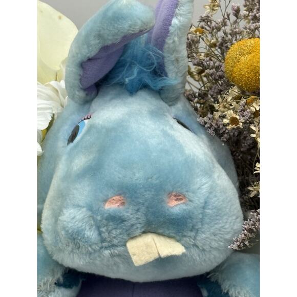 Vintage 1984 Hasbro / Disney THE WUZZLES HOPPOPOTAMUS Plush Original Tag - Picture 2 of 10